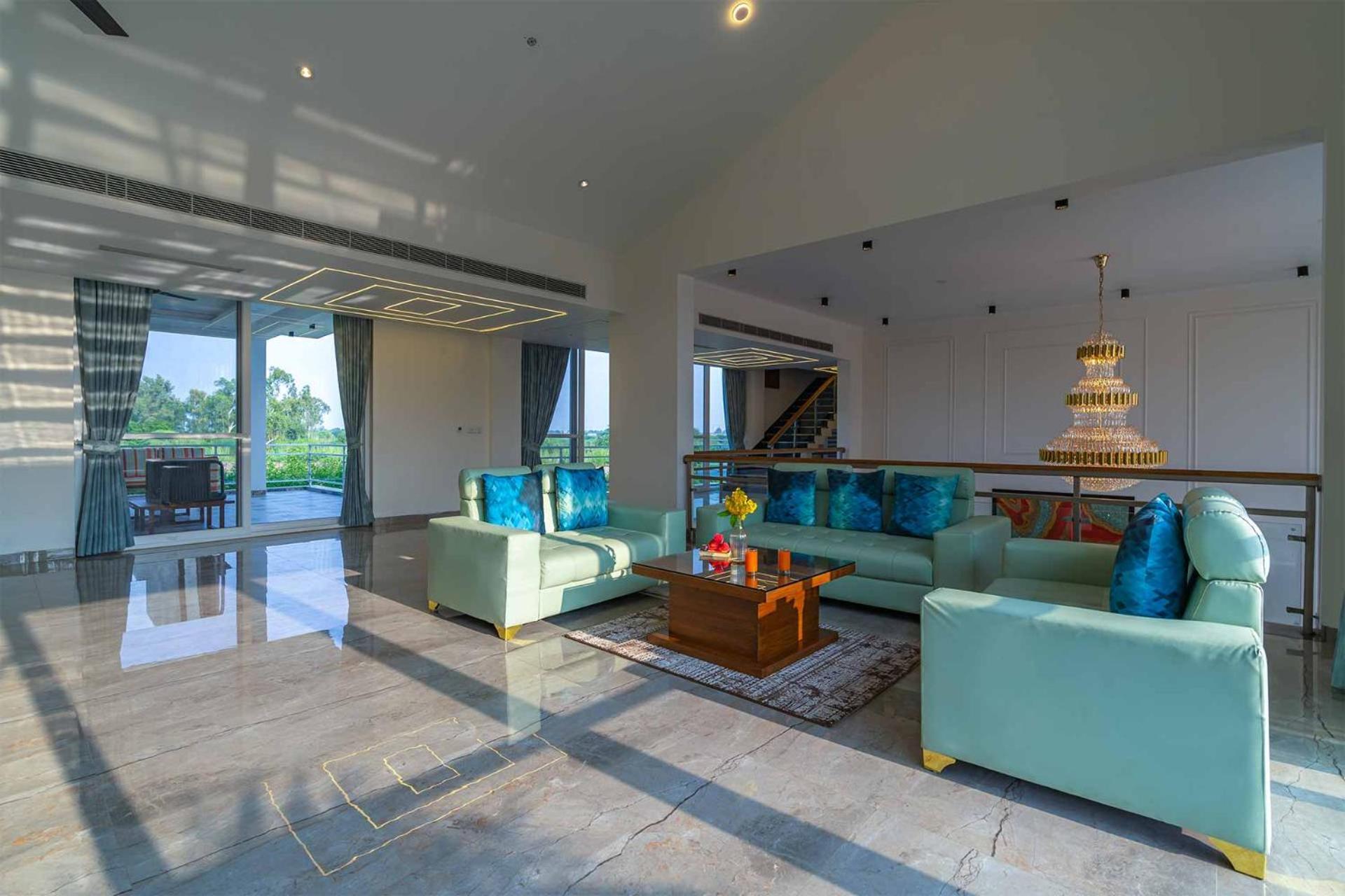 Stayvista At Serenity Farms With Pool, Lawn, Bonfire & Bbq Sohna Екстер'єр фото